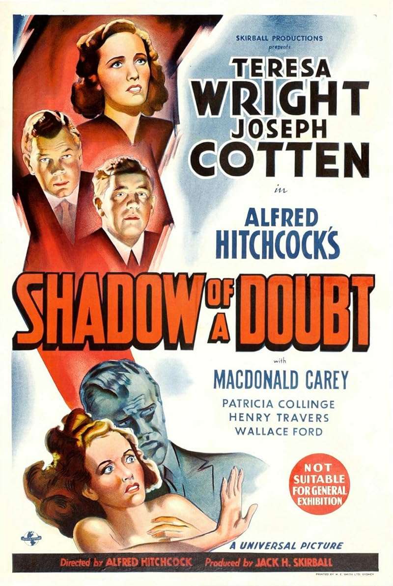 Shadow of A Doubt (1943) เงามัจจุราช