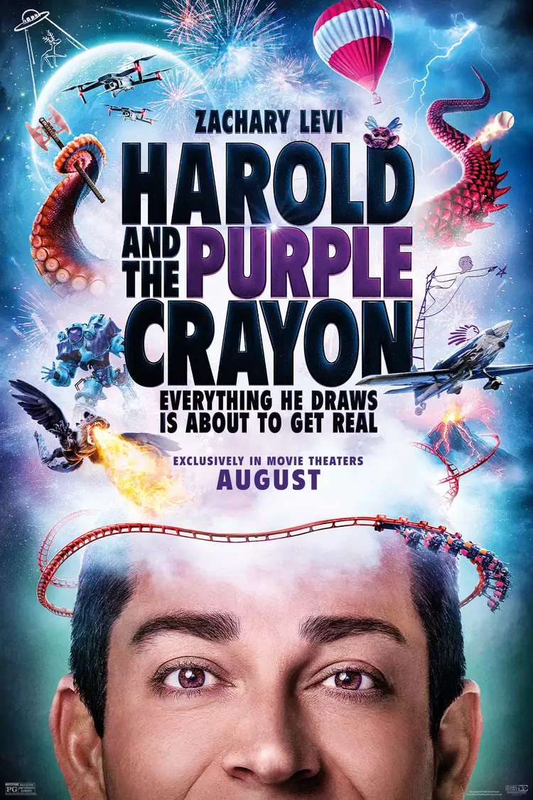 Harold and the Purple Crayon แฮโรลด์กับสีเทียนมหัศจรรย์ (2024)