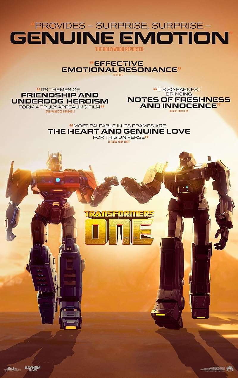 Transformers One (2024) ทรานส์ฟอร์เมอร์ส 1