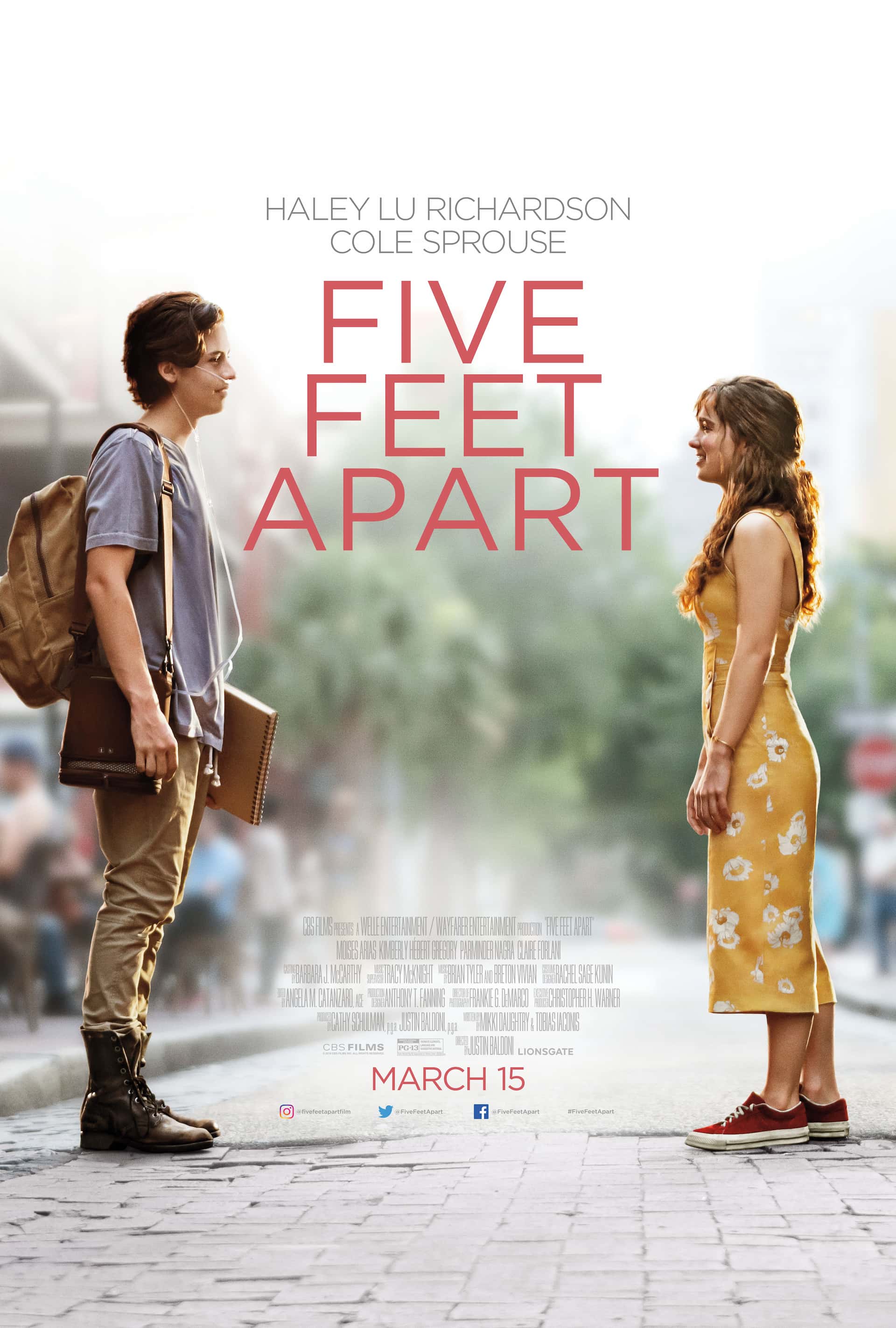 Five Feet Apart (2019) ขออีกฟุตให้หัวใจเราใกล้กัน ซับไทย