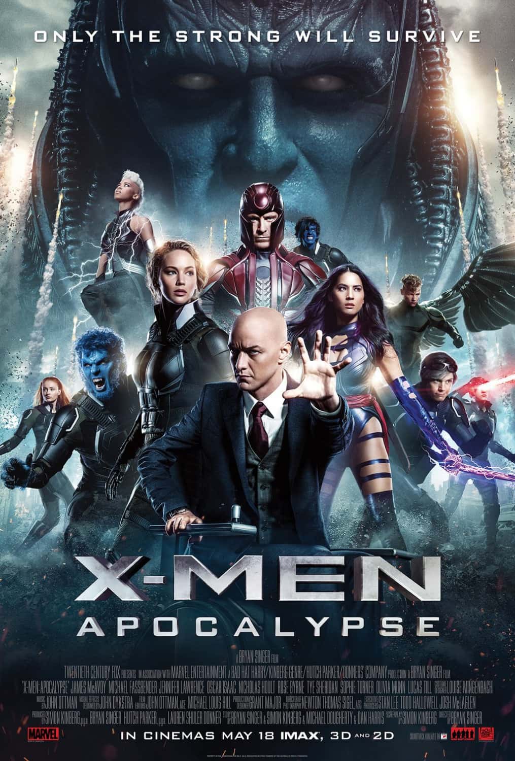 X-Men Apocalypse เอ็กซ์เม็น อะพอคคาลิปส์