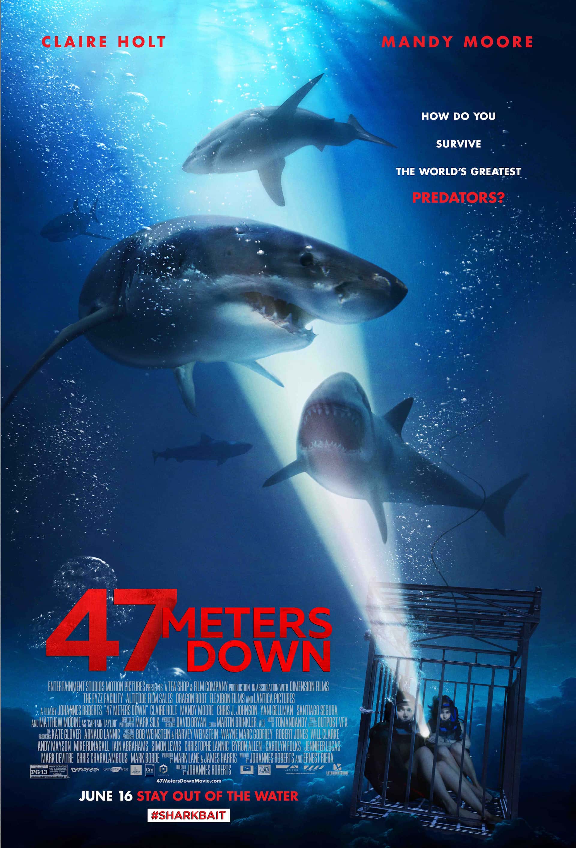 47 Meters Down 1 (2017) 47 ดิ่งลึกเฉียดนรก