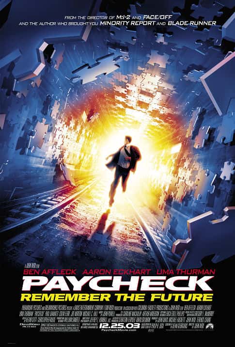 Paycheck (2003) แกะรอยอตีต ล่าปมปริศนา