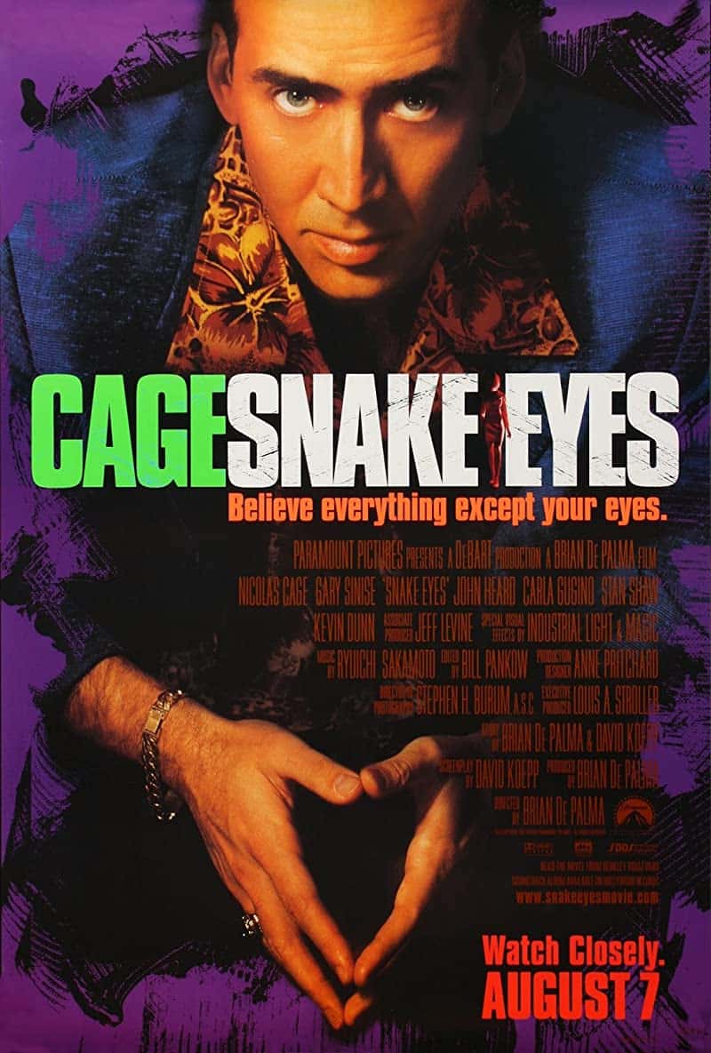 Snake Eyes (1998) สเน็ค อายส์ ผ่าปมสังหารมัจจุราช