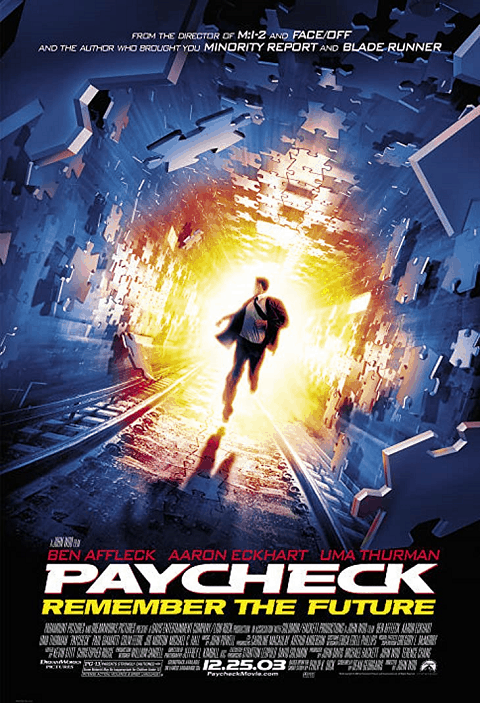 Paycheck (2003) แกะรอยอตีต ล่าปมปริศนา