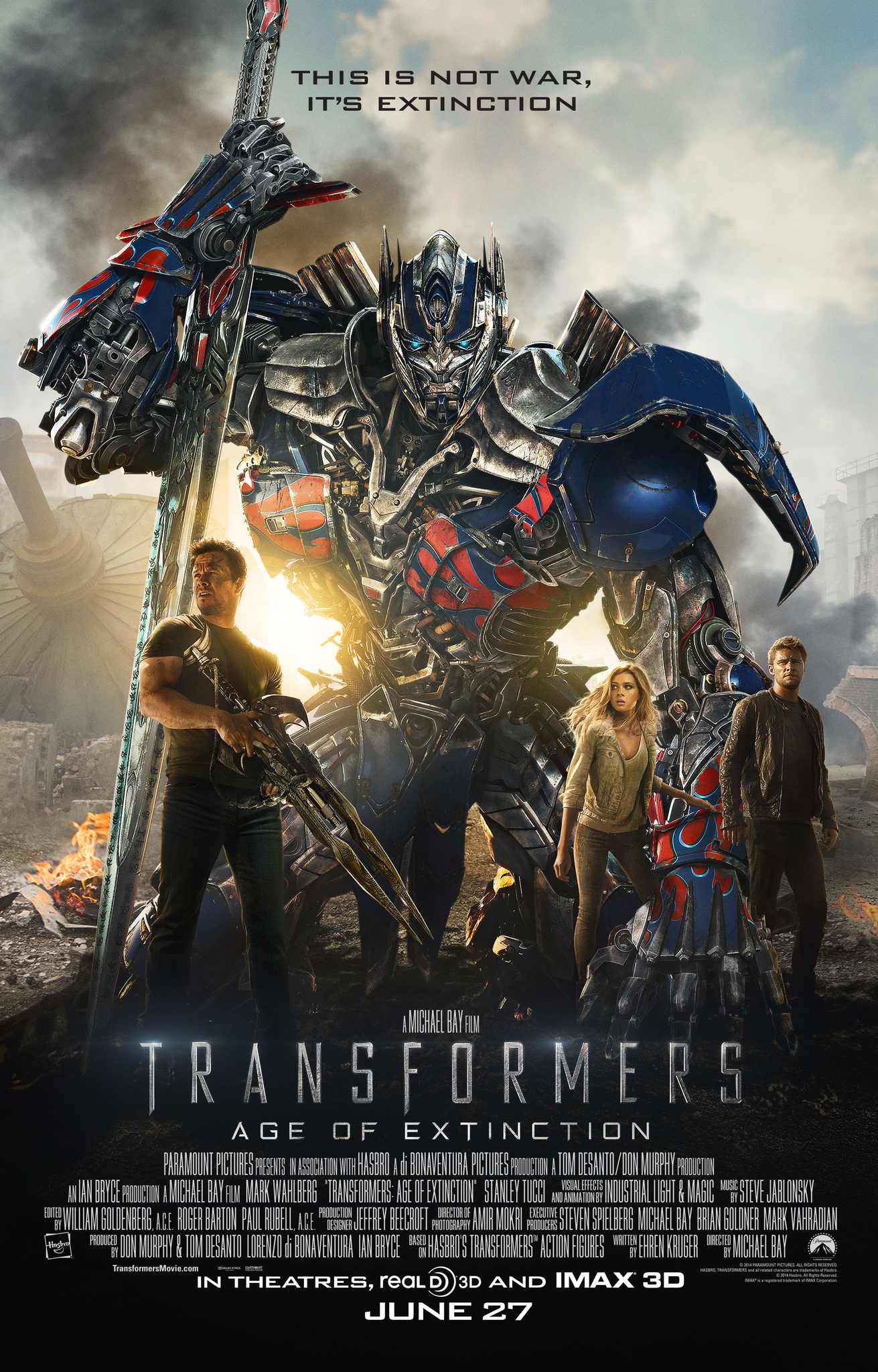 Transformers 4 Age of Extinction (2014) ทรานส์ฟอร์เมอร์ส 4 มหาวิบัติยุคสูญพันธุ์