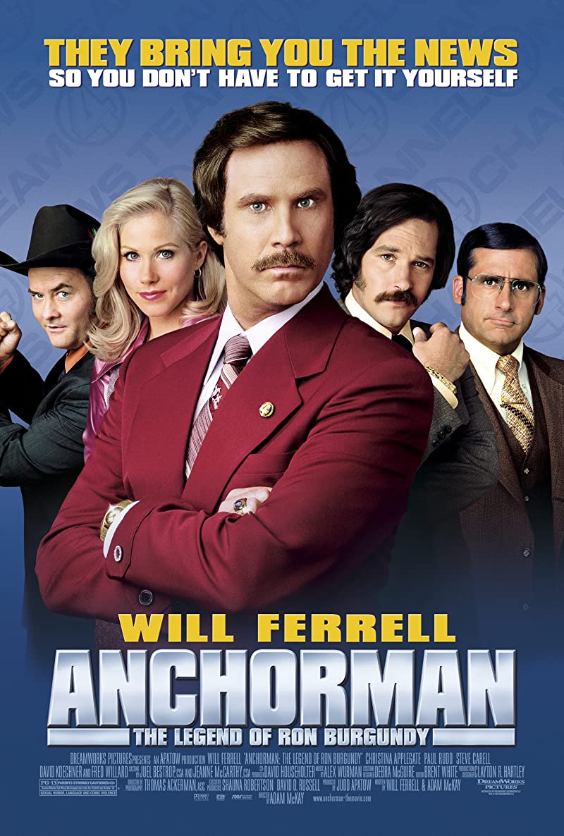 Anchorman The Legend of Ron Burgundy (2004) ประกาศรบ…แต่ดั๊นมาพบรัก