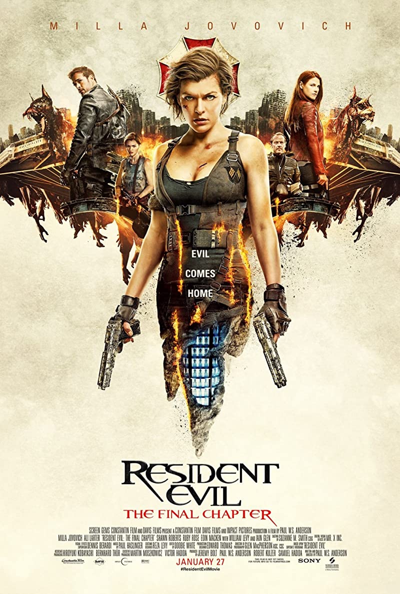 Resident Evil 6 The Final Chapter (2016) ผีชีวะ ภาค 6 อวสานผีชีวะ