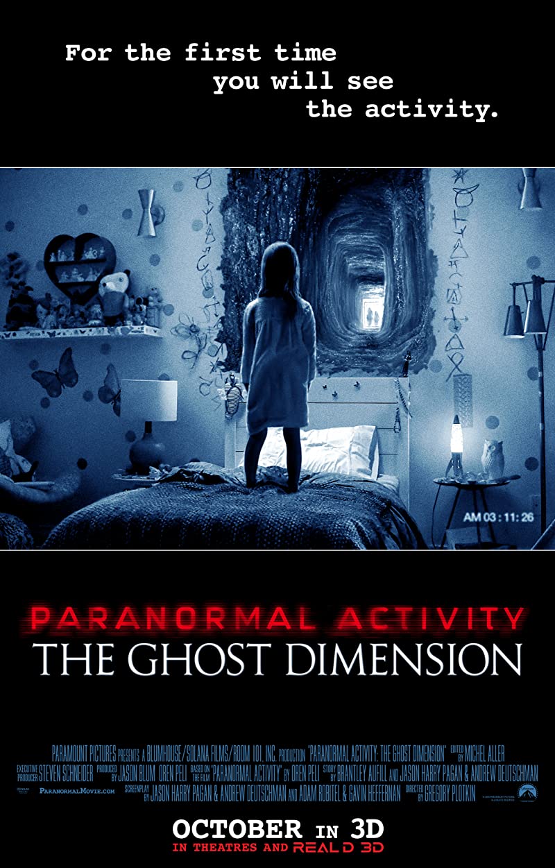 Paranormal Activity The Ghost Dimension (2015) เรียลลิตี้ขนหัวลุก มิติปีศาจ