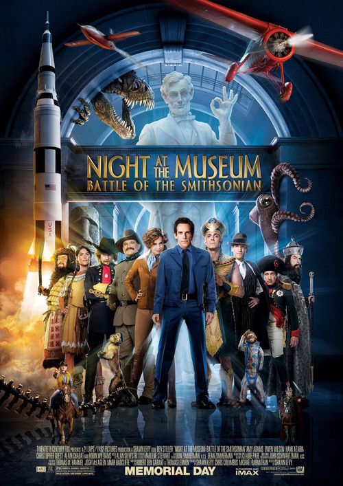 Night at the Museum 2 Battle of the Smithsonian (2009) มหึมาพิพิธภัณฑ์ ดับเบิ้ลมันส์ทะลุโลก
