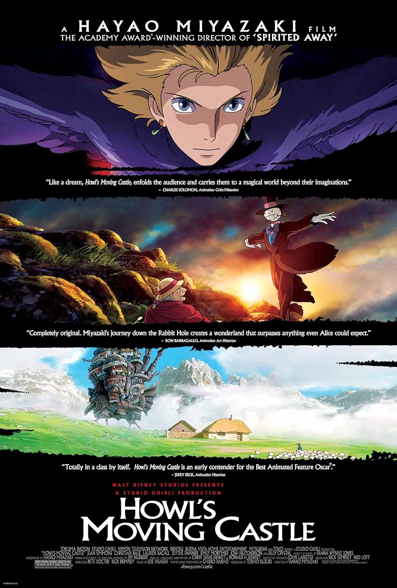 Howl’s Moving Castle (2004) ปราสาทเวทมนตร์ของฮาวล์