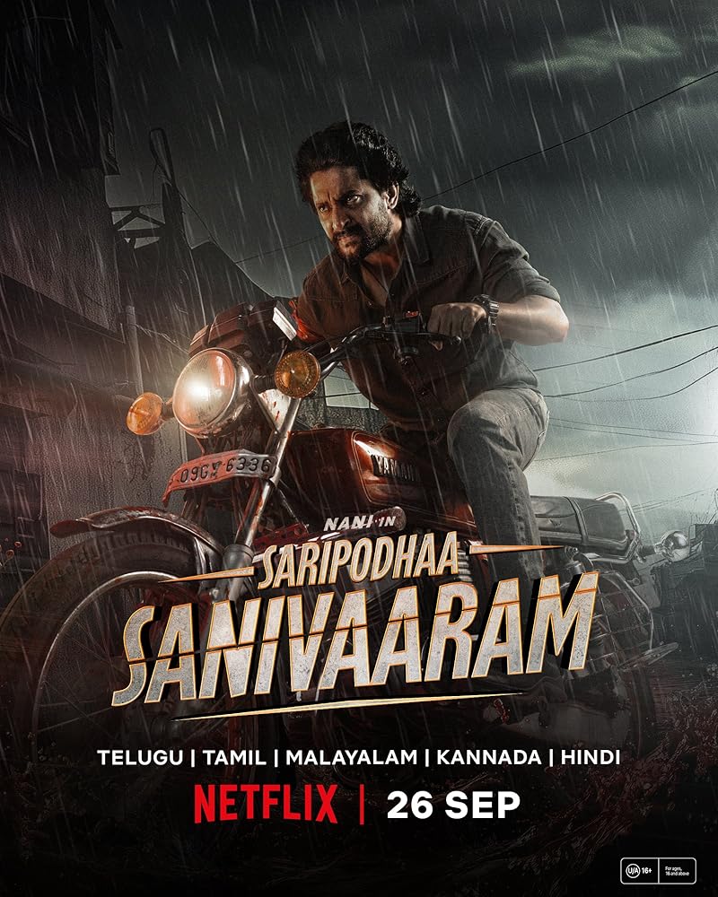 Saripodhaa Sanivaaram (2024) เสาร์คลั่ง