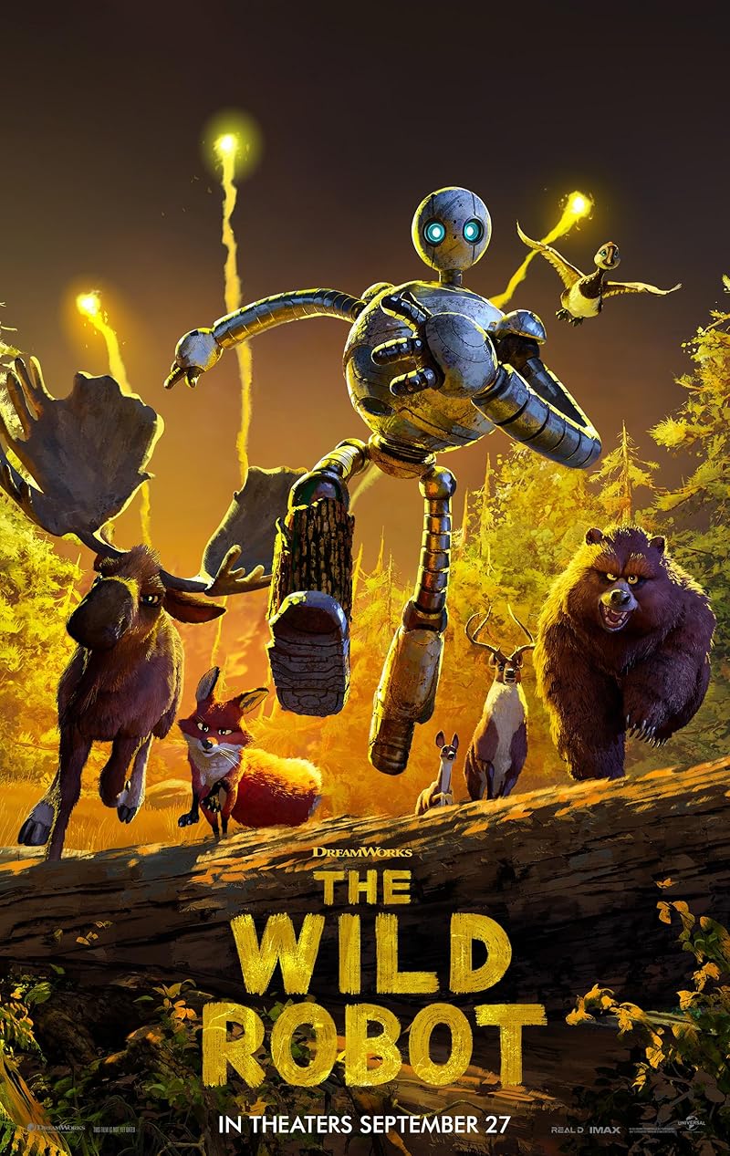 The Wild Robot (2024) หุ่นยนต์ผจญภัยในป่ากว้าง